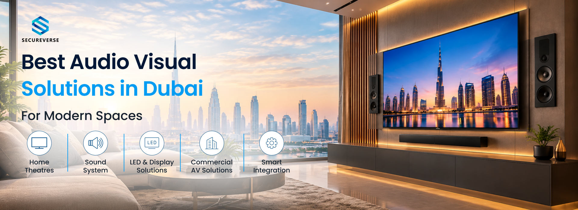 Best Audio Visual Solutions in Dubai for Modern Spaces